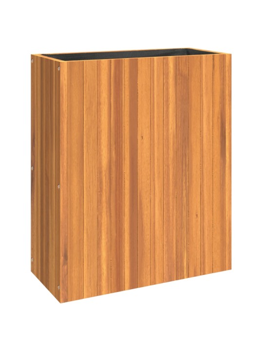 Zahradní truhlík 59 x 27,5 x 70 cm masivní akáciové dřevo