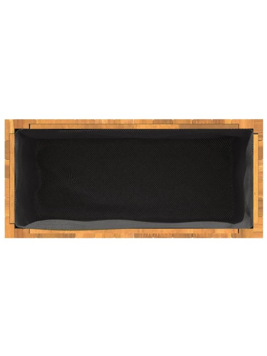 Zahradní truhlík 59 x 27,5 x 70 cm masivní akáciové dřevo