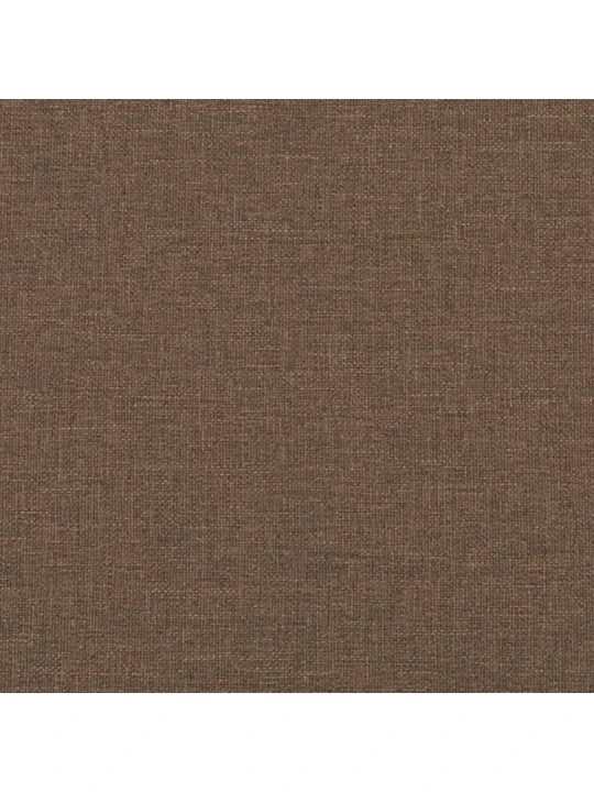 Polohovací křeslo hnědé textil
