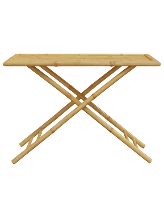 Skládací zahradní stůl 115 x 55 x 75 cm bambus