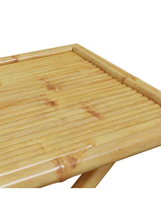 Skládací zahradní stůl 115 x 55 x 75 cm bambus