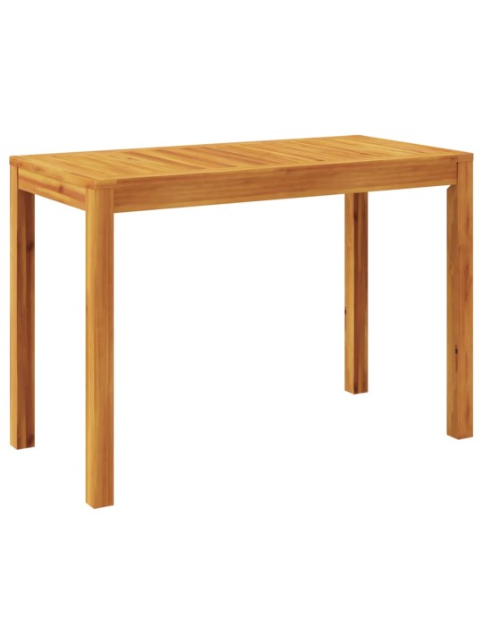 Zahradní jídelní stůl 110 x 55 x 75 cm masivní akáciové dřevo