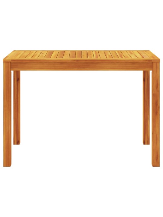 Zahradní jídelní stůl 110 x 55 x 75 cm masivní akáciové dřevo