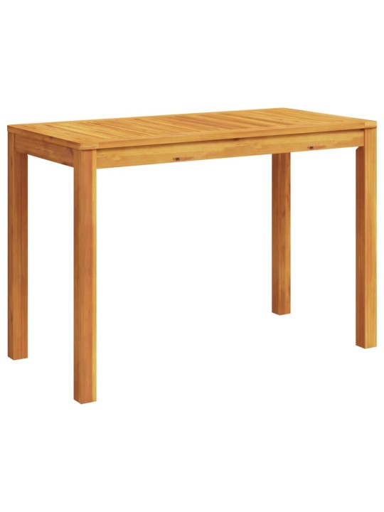 Zahradní jídelní stůl 110 x 55 x 75 cm masivní akáciové dřevo