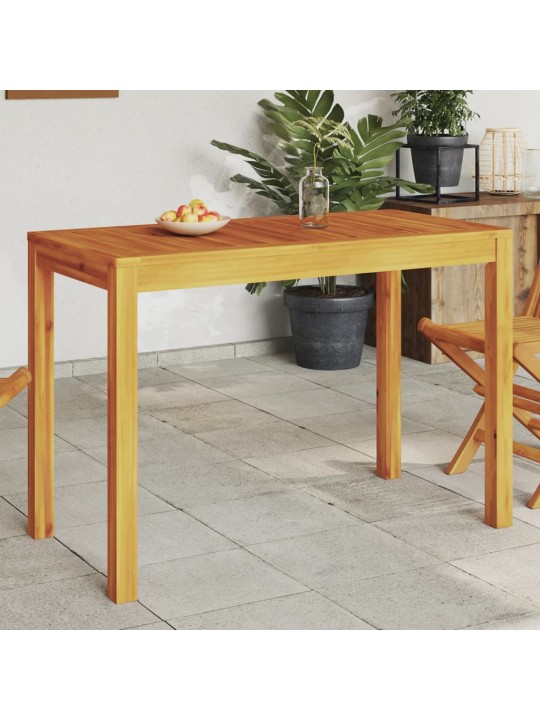 Zahradní jídelní stůl 110 x 55 x 75 cm masivní akáciové dřevo
