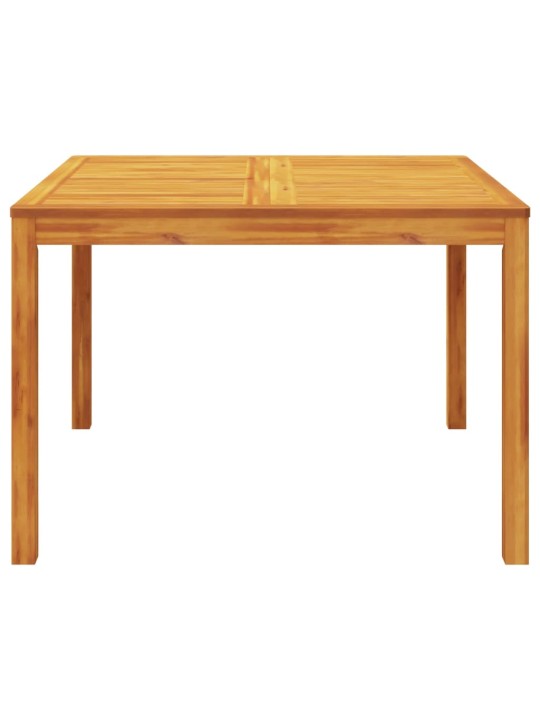 Zahradní jídelní stůl 110 x 110 x 75 cm masivní akáciové dřevo