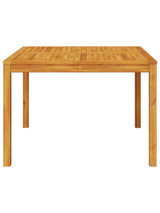 Zahradní jídelní stůl 110 x 110 x 75 cm masivní akáciové dřevo