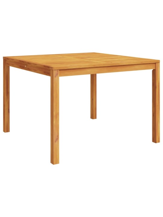 Zahradní jídelní stůl 110 x 110 x 75 cm masivní akáciové dřevo