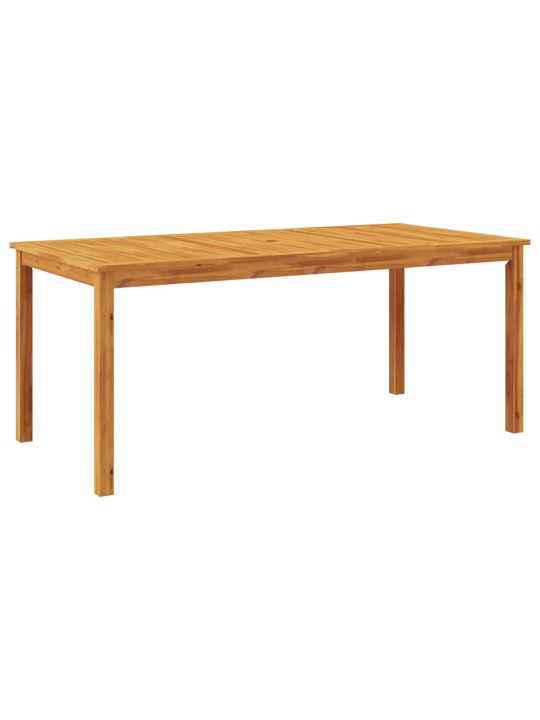 Zahradní jídelní stůl 180 x 90 x 75 cm masivní akáciové dřevo