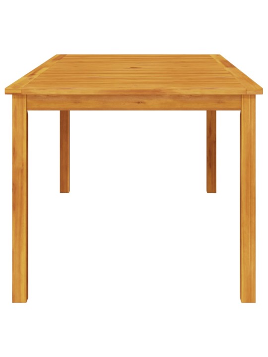 Zahradní jídelní stůl 180 x 90 x 75 cm masivní akáciové dřevo