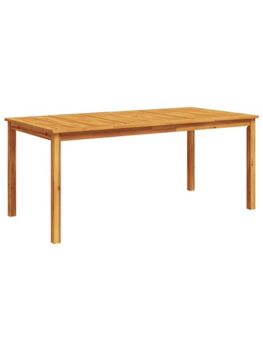 Zahradní jídelní stůl 180 x 90 x 75 cm masivní akáciové dřevo