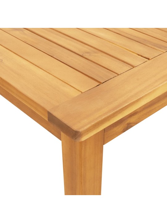 Zahradní jídelní stůl 180 x 90 x 75 cm masivní akáciové dřevo