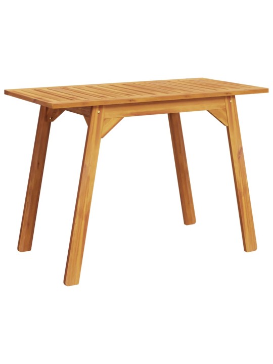 Zahradní jídelní stůl 110 x 56 x 75 cm masivní akáciové dřevo