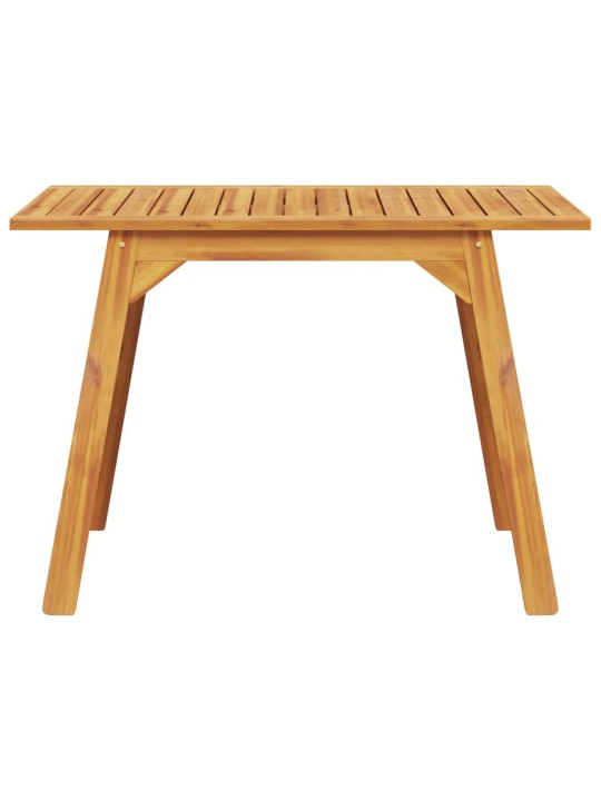Zahradní jídelní stůl 110 x 56 x 75 cm masivní akáciové dřevo