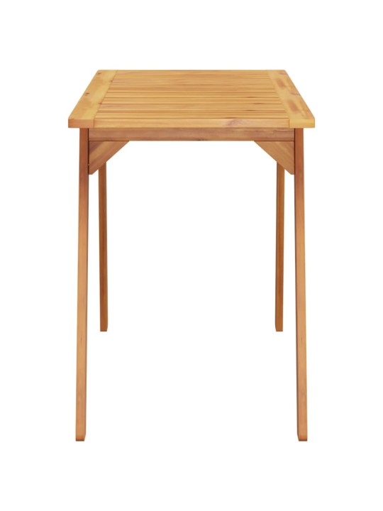 Zahradní jídelní stůl 110 x 56 x 75 cm masivní akáciové dřevo