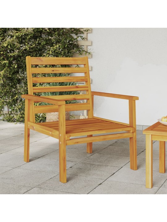 Zahradní židle 2 ks 66,5 x 65 x 81 cm masivní akáciové dřevo