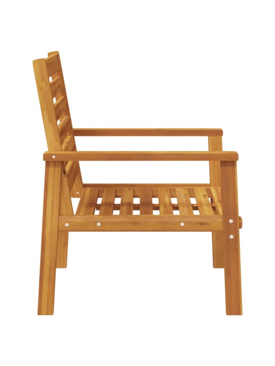 Zahradní židle 2 ks 66,5 x 65 x 81 cm masivní akáciové dřevo