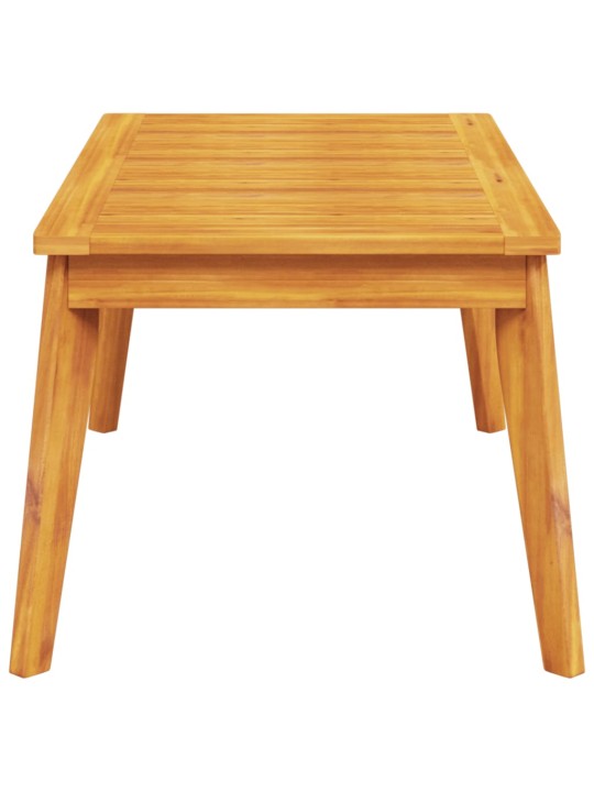 Zahradní jídelní stůl 100 x 55 x 45 cm masivní akáciové dřevo