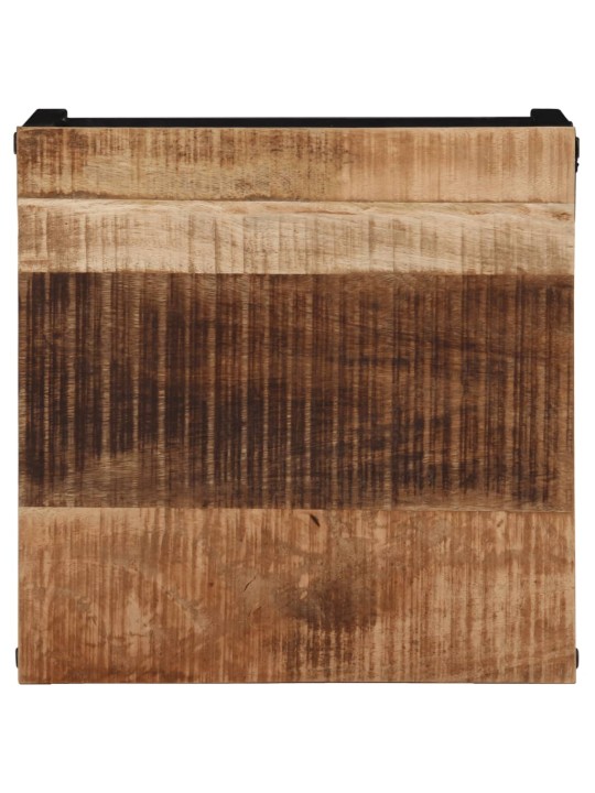 Konferenční stolek 35x35x30 cm masivní hrubé mangovníkové dřevo