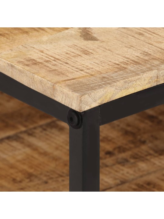 Konferenční stolek 100x50x35cm masivní hrubé mangovníkové dřevo