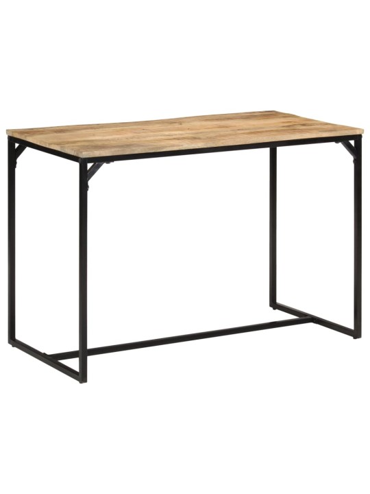 Jídelní stůl 110 x 55 x 75 cm masivní hrubé mangovníkové dřevo