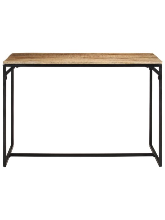 Jídelní stůl 110 x 55 x 75 cm masivní hrubé mangovníkové dřevo