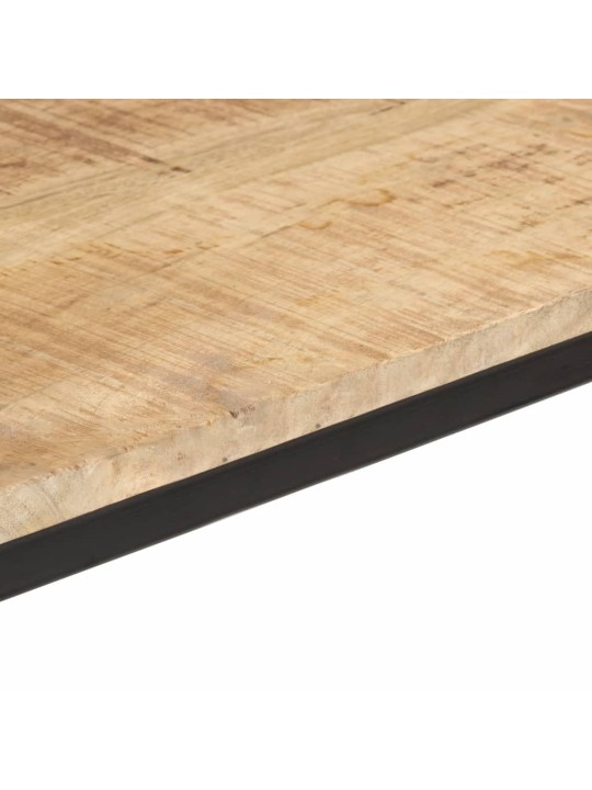 Jídelní stůl 110 x 55 x 75 cm masivní hrubé mangovníkové dřevo