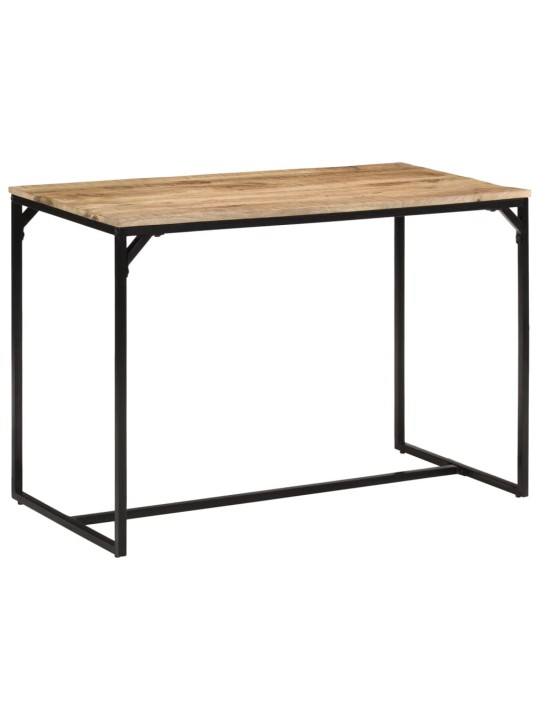 Jídelní stůl 110 x 55 x 75 cm masivní hrubé mangovníkové dřevo