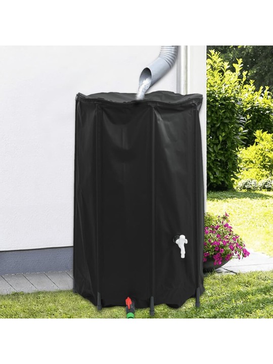 Nádrž na vodu s kohoutkem skládací 500 l PVC