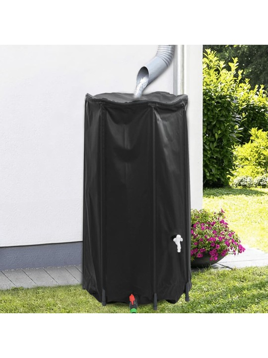 Nádrž na vodu s kohoutkem skládací 250 l PVC