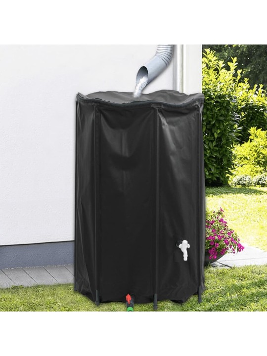 Nádrž na vodu s kohoutkem skládací 1 000 l PVC