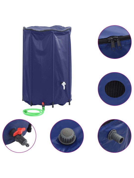 Nádrž na vodu s kohoutkem skládací 1 000 l PVC
