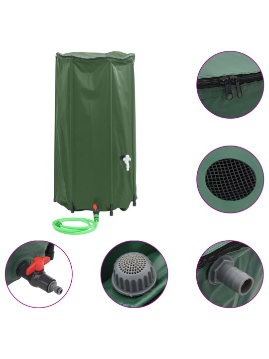 Nádrž na vodu s kohoutkem skládací 100 l PVC