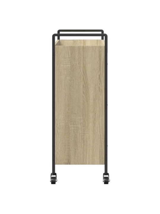 Kuchyňský vozík dub sonoma 70 x 30 x 82 cm kompozitní dřevo