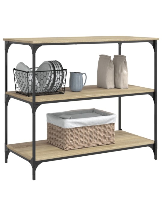 Kuchyňský vozík dub sonoma 102 x 50 x 95 cm kompozitní dřevo