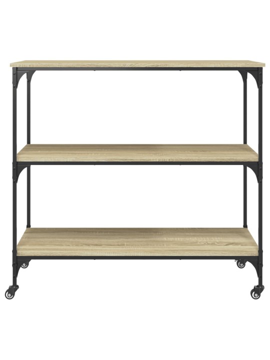 Kuchyňský vozík dub sonoma 102 x 50 x 95 cm kompozitní dřevo