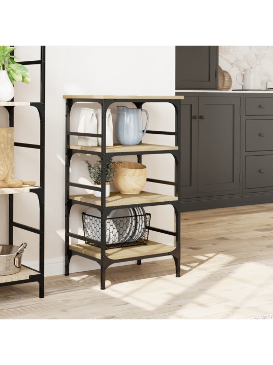 Kuchyňský vozík dub sonoma 45 x 35 x 89,5 cm kompozitní dřevo