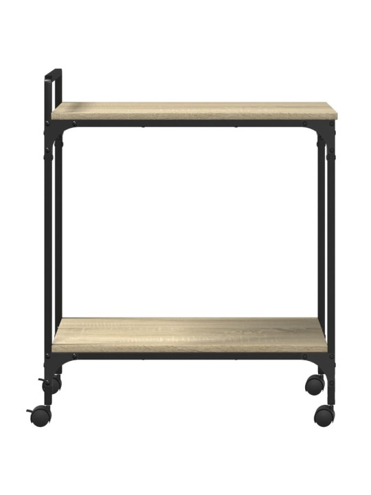 Kuchyňský vozík dub sonoma 60,5 x 31 x 72,5 cm kompozitní dřevo