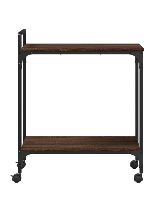 Kuchyňský vozík dub sonoma 60,5 x 31 x 72,5 cm kompozitní dřevo