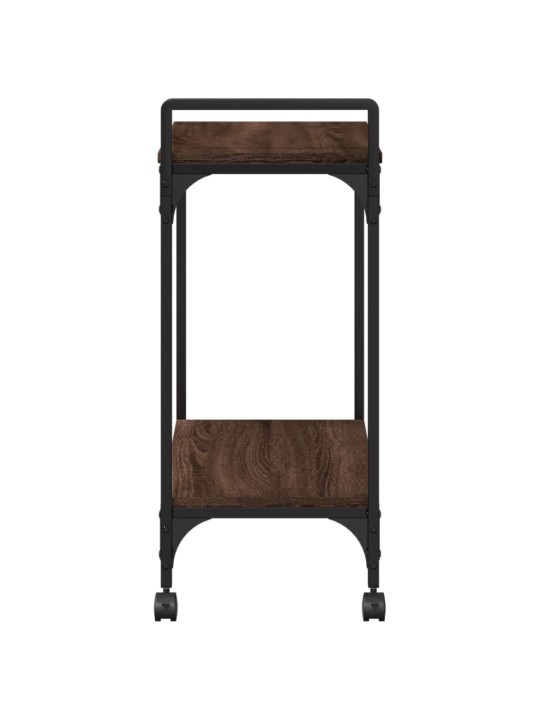 Kuchyňský vozík dub sonoma 60,5 x 31 x 72,5 cm kompozitní dřevo