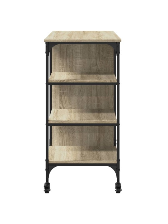 Kuchyňský vozík dub sonoma 100 x 45 x 89,5 cm kompozitní dřevo