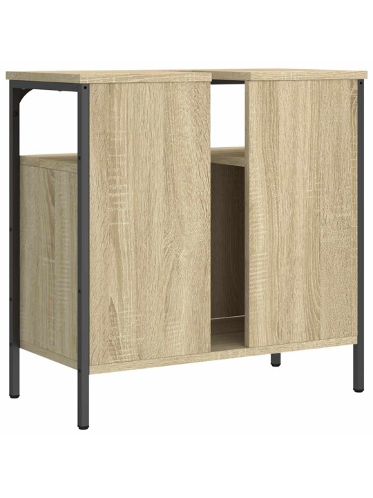 Koupelnová skříňka pod umyvadlo dub sonoma 60x30x60 cm kompozit
