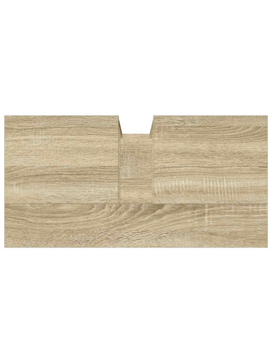 Koupelnová skříňka pod umyvadlo dub sonoma 60x30x60 cm kompozit