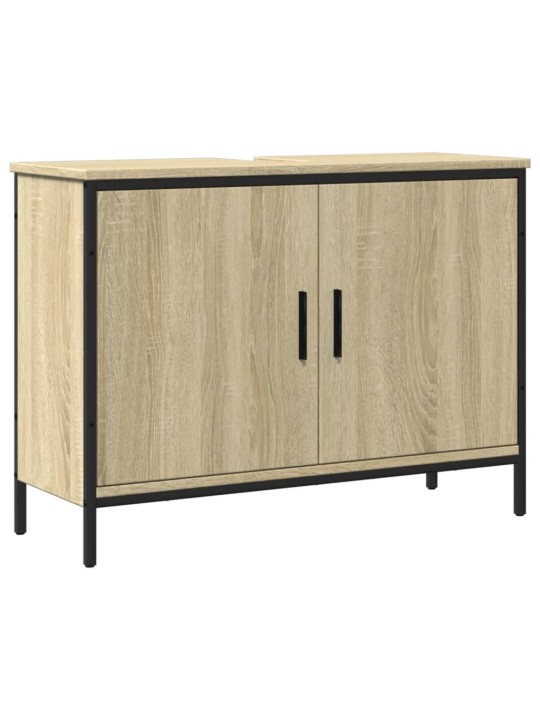 Koupelnová skříňka pod umyvadlo dub sonoma 80x30x60 cm kompozit