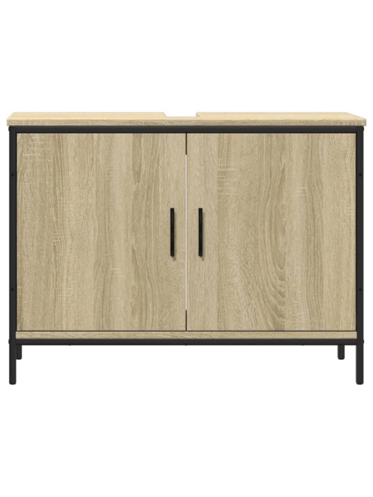 Koupelnová skříňka pod umyvadlo dub sonoma 80x30x60 cm kompozit