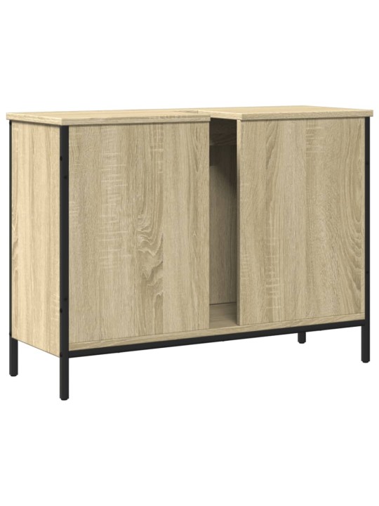 Koupelnová skříňka pod umyvadlo dub sonoma 80x30x60 cm kompozit