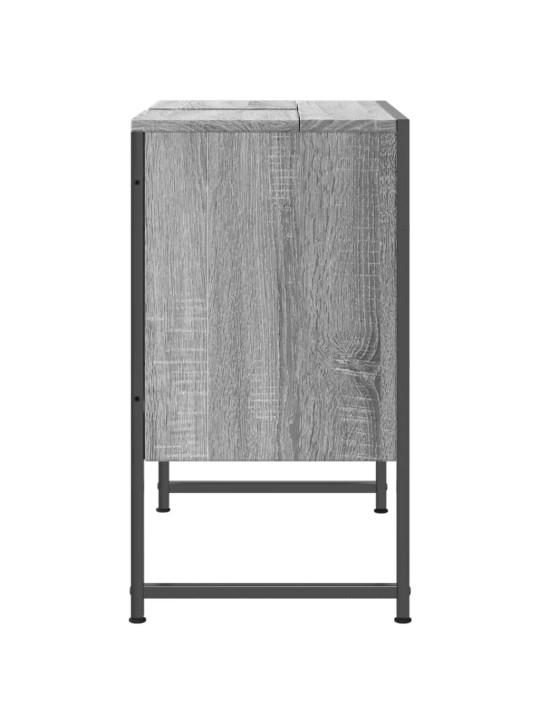 Koupelnová skříňka pod umyvadlo šedá sonoma 60x33x60cm kompozit