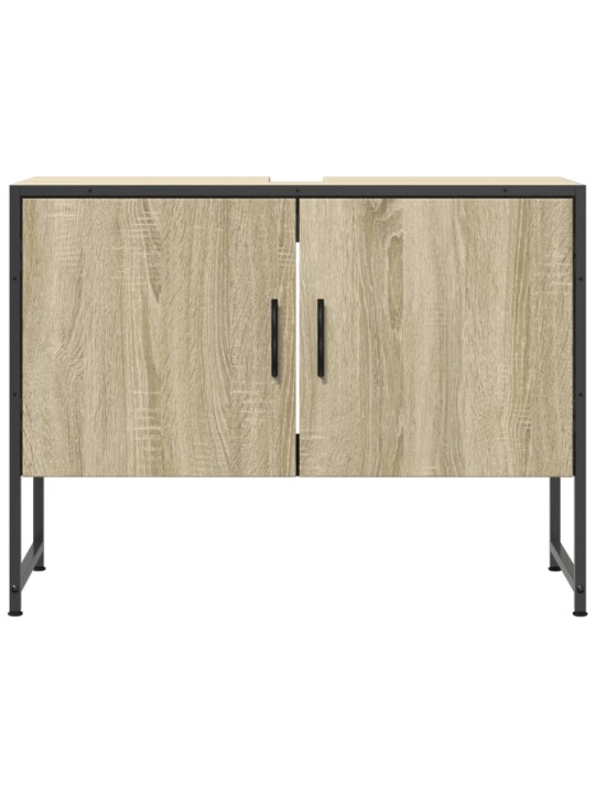 Koupelnová skříňka pod umyvadlo dub sonoma 80x33x60 cm kompozit