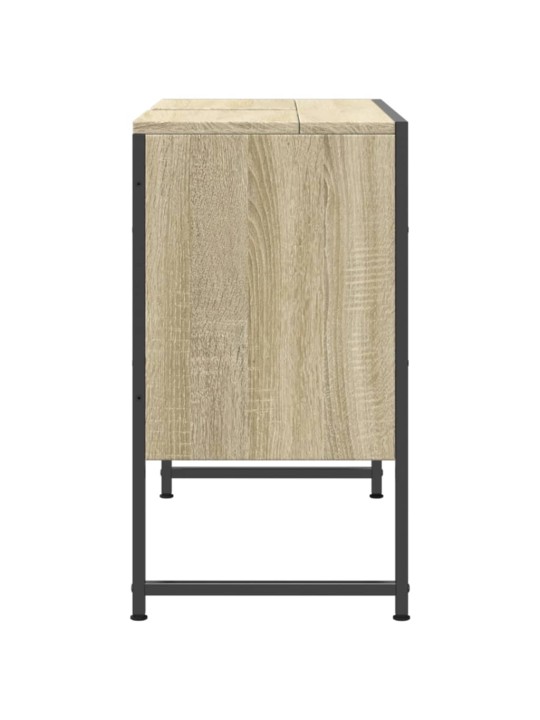 Koupelnová skříňka pod umyvadlo dub sonoma 80x33x60 cm kompozit