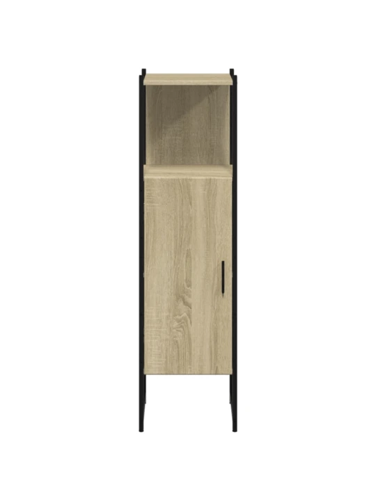 Koupelnová skříňka dub sonoma 33x33x120,5 cm kompozitní dřevo
